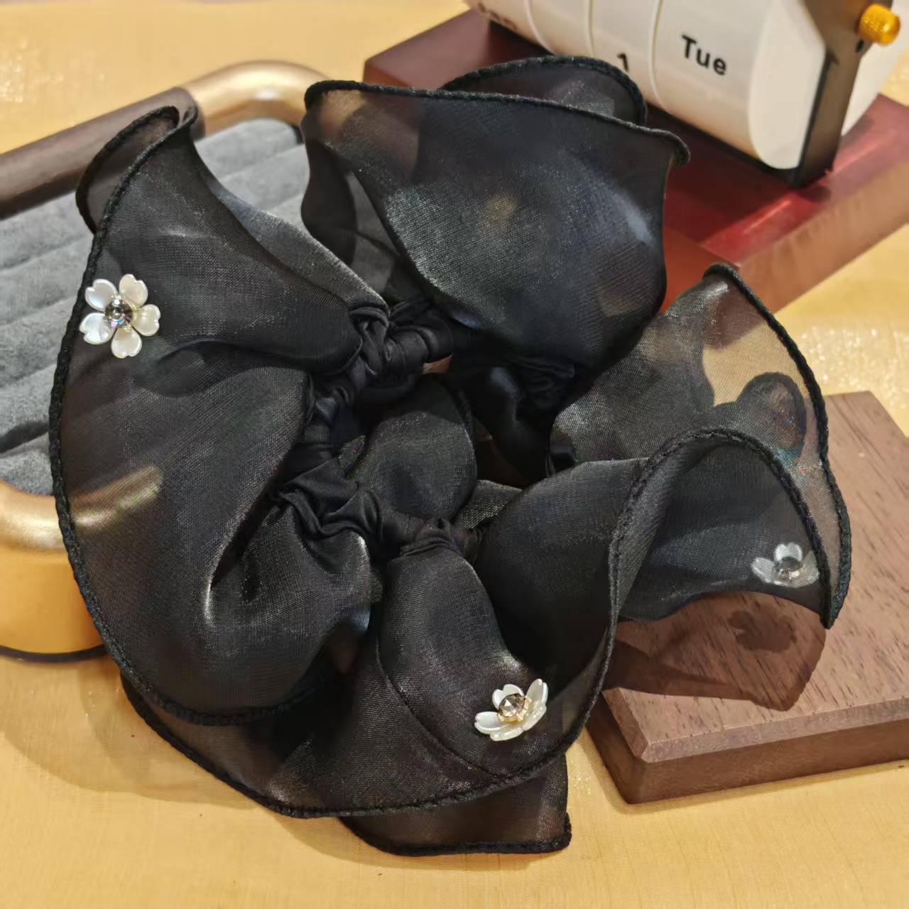 芙奈琪00349原创设计日韩复古发绳发圈甜美风头饰发圈