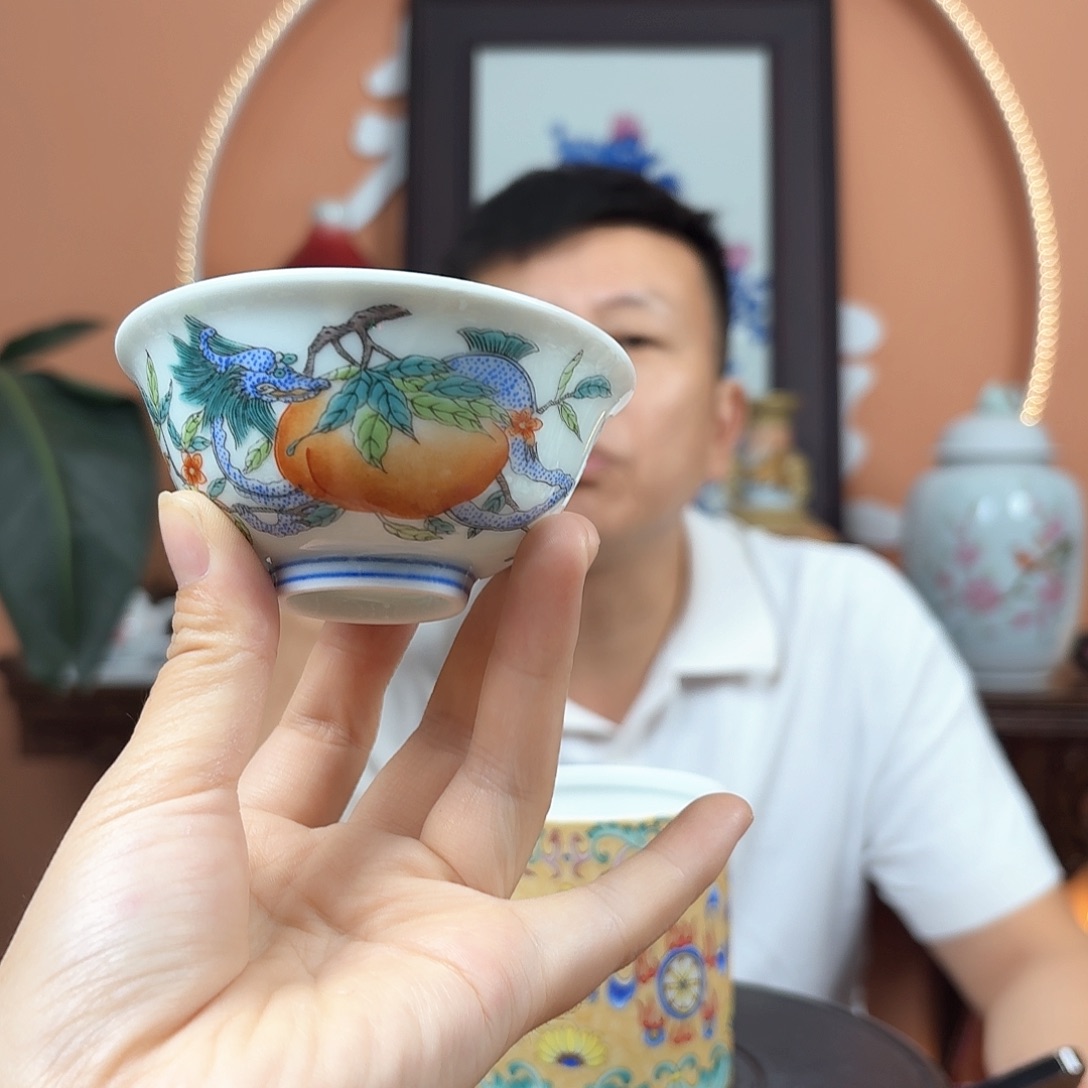 景德镇陶收工杯子