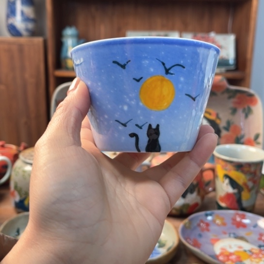 炉景德镇釉下手绘陶瓷 