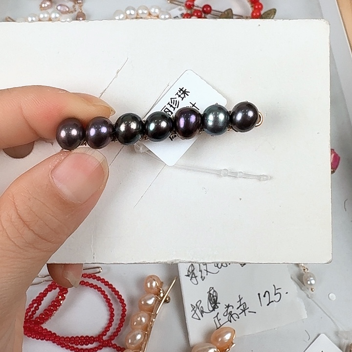 发饰淡水珍珠未镶嵌