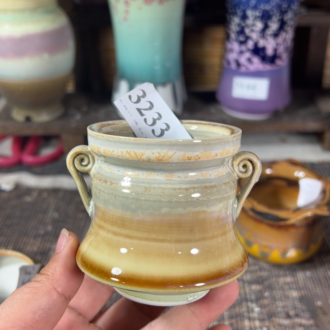 红陶景德镇手工花盆