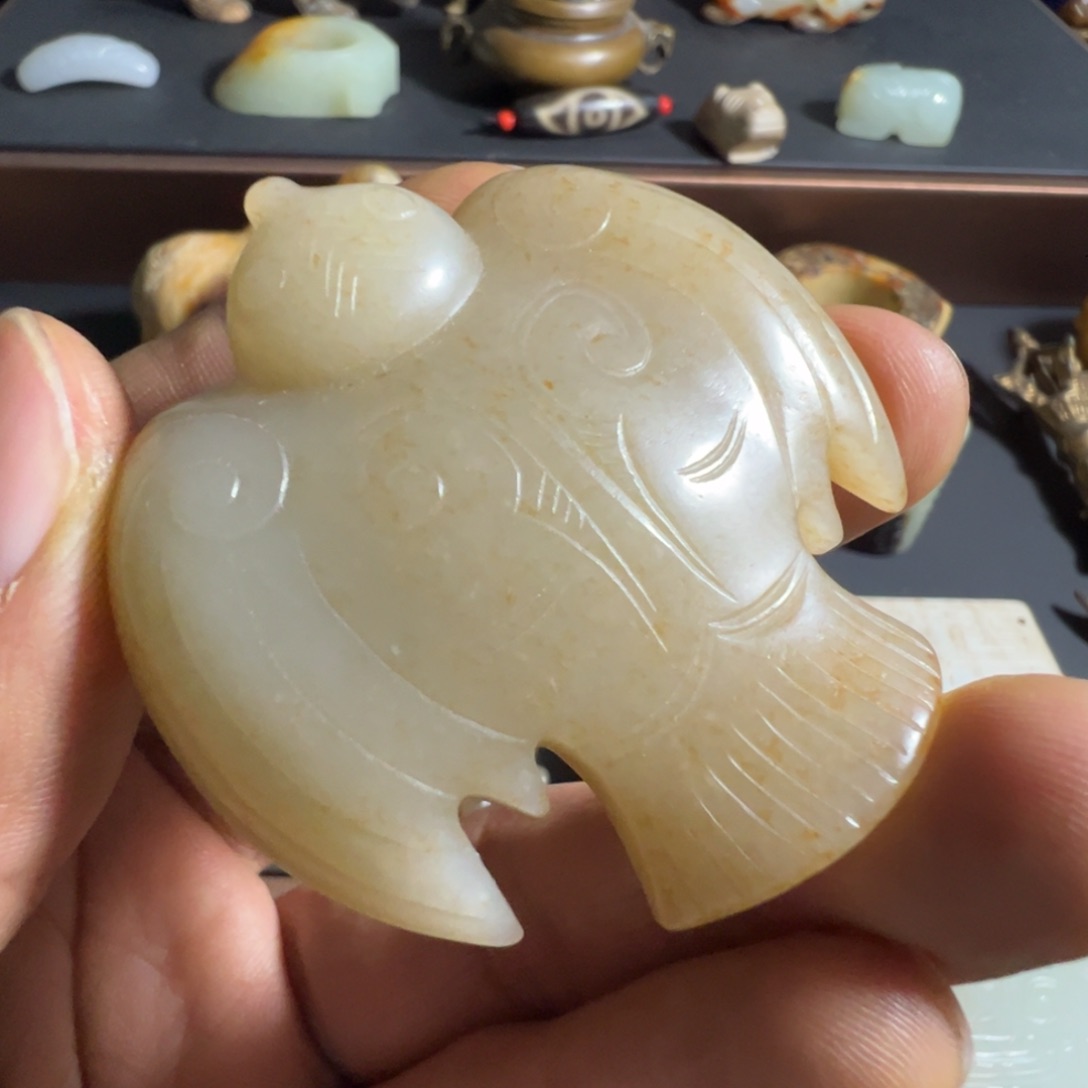 和田玉聚盛和未镶嵌?**香