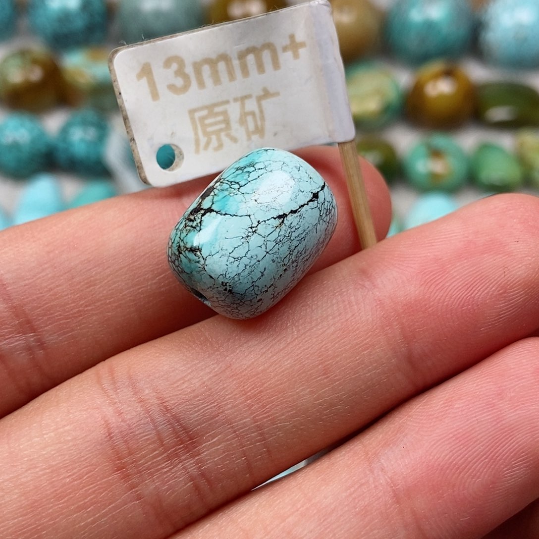 未镶嵌绿松石珠宝半成品