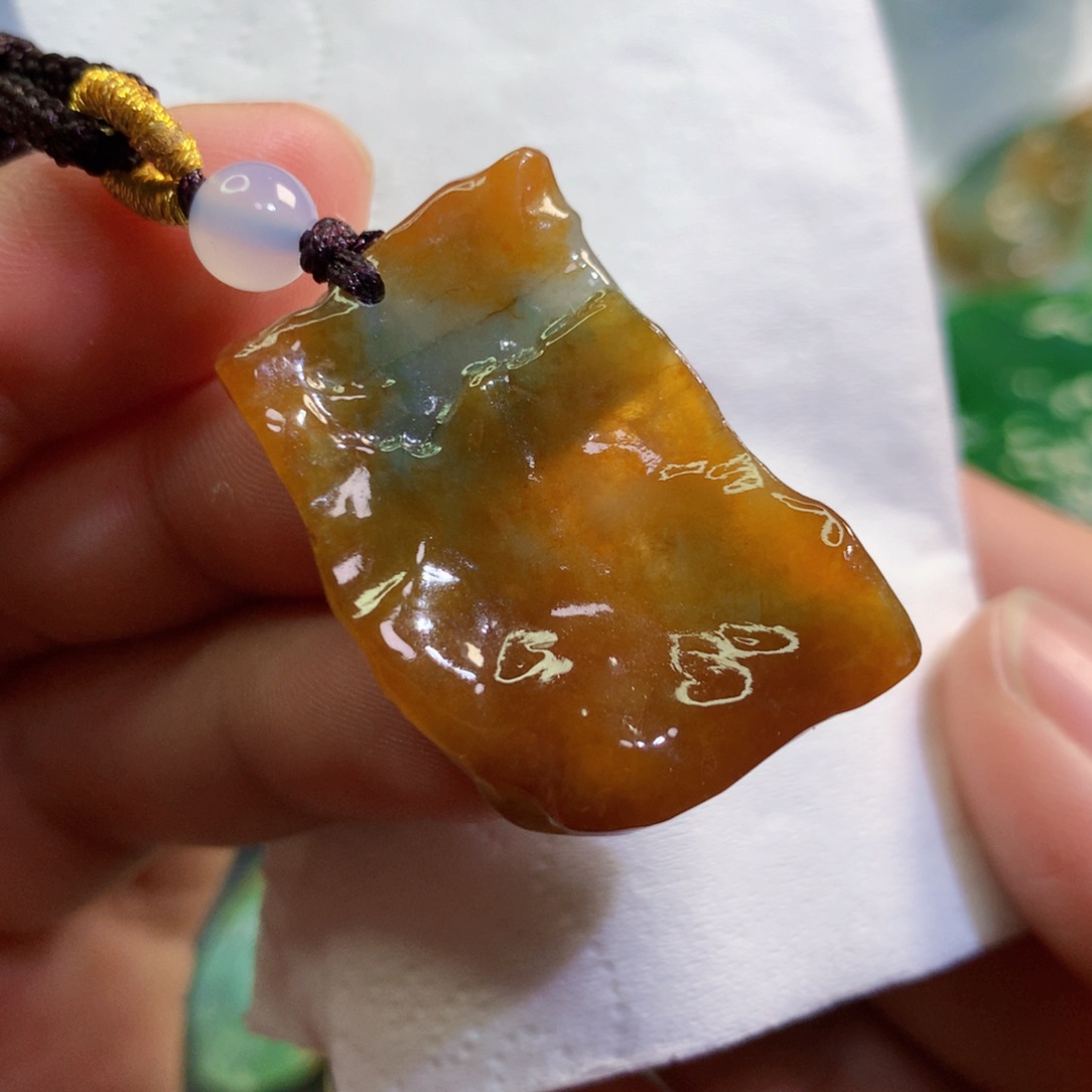 【闪购商品】翡翠吊坠(不含链)未镶嵌