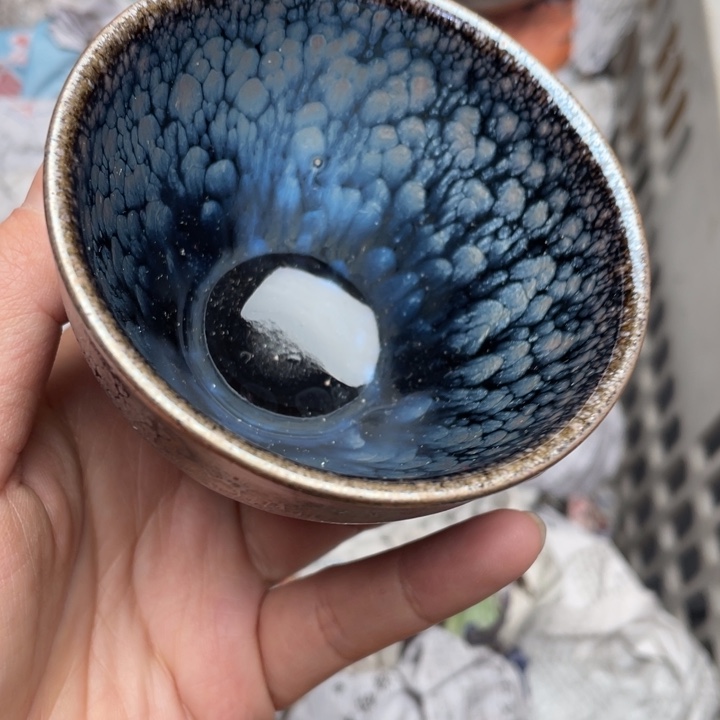 茶盏建窑建盏主人杯 微瑕