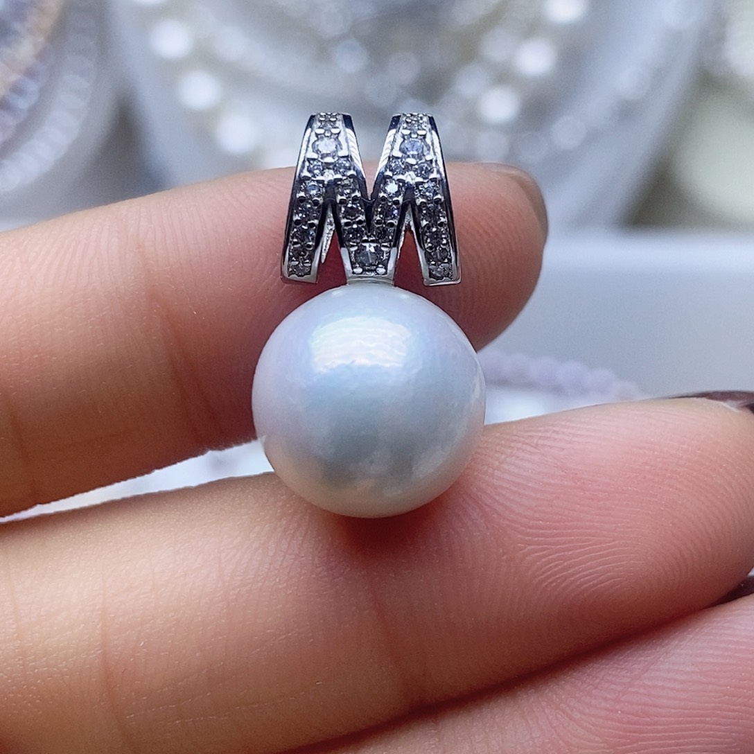 未镶嵌吊坠淡水珍珠