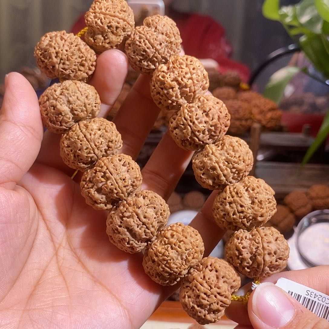 金刚菩提手串超头六瓣招财针孔24mm