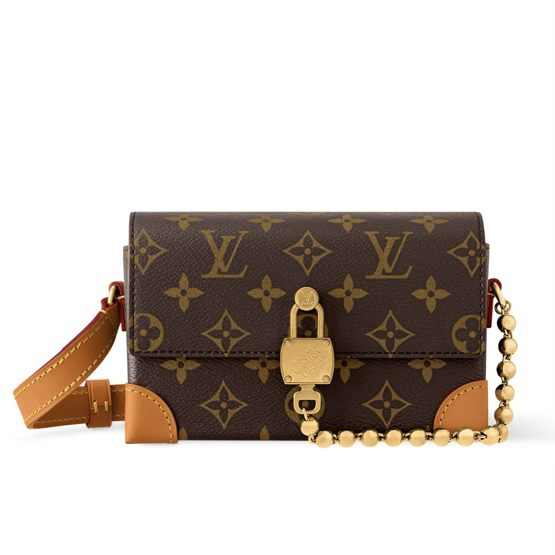 未使用 LouisVuitton/路易威登 LV steamer老花 男款 盒子包 带票