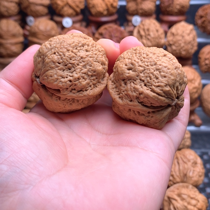 桃核把件9福禄蟾