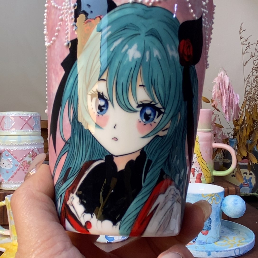 杯景德镇手绘水杯