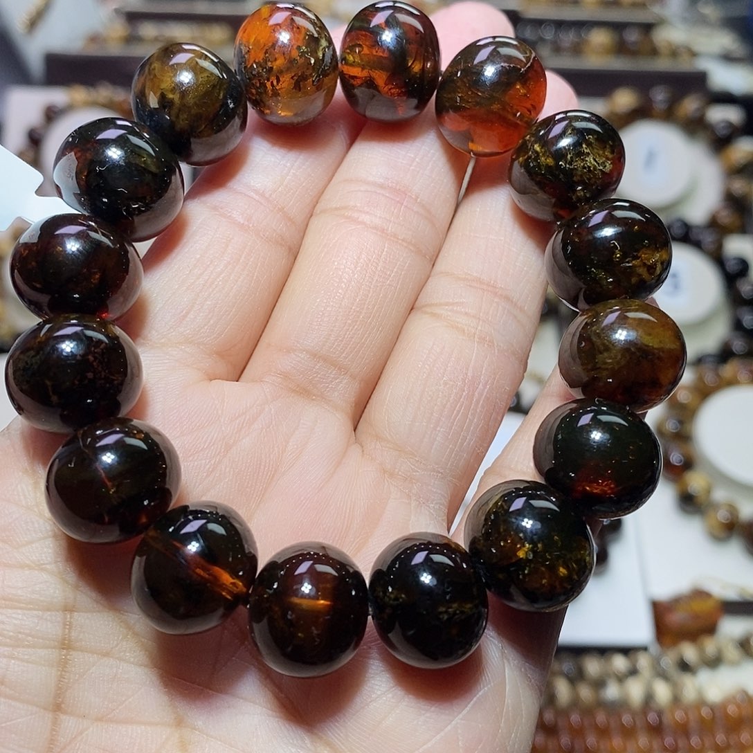 琥珀未镶嵌裸石福利15m