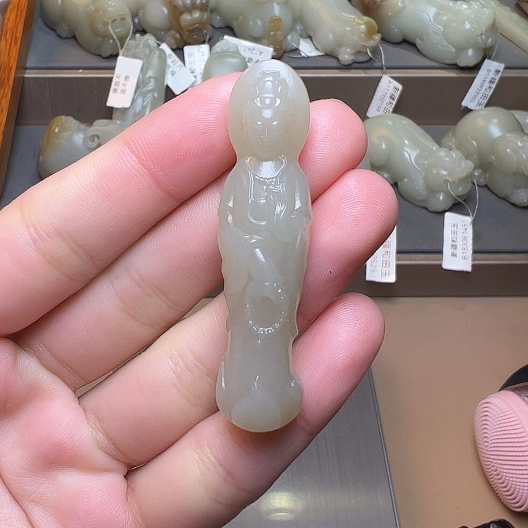 和田玉挂件未镶嵌