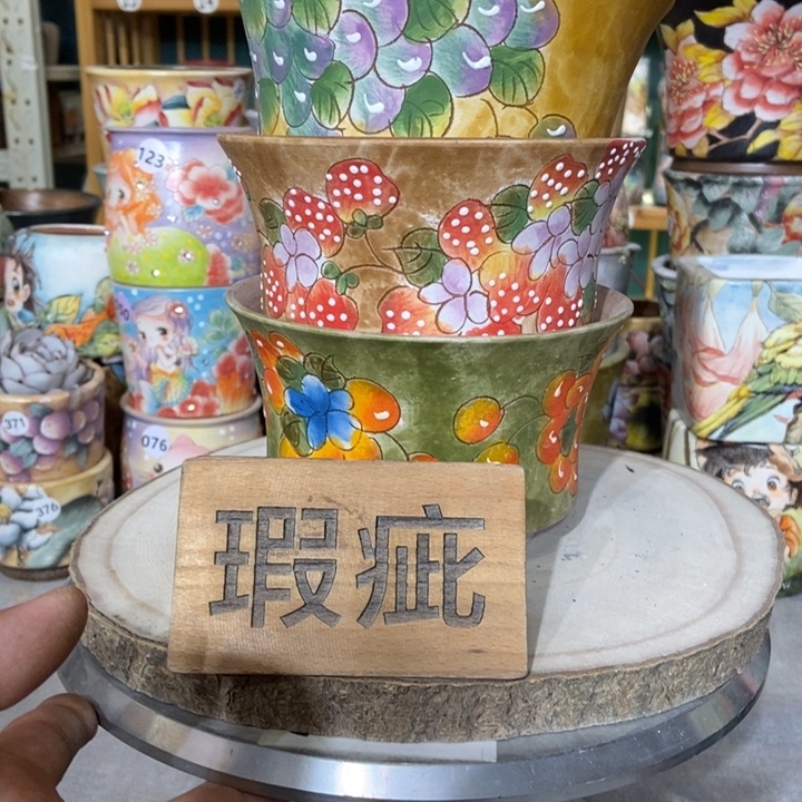 红陶景德镇艺术手绘作品