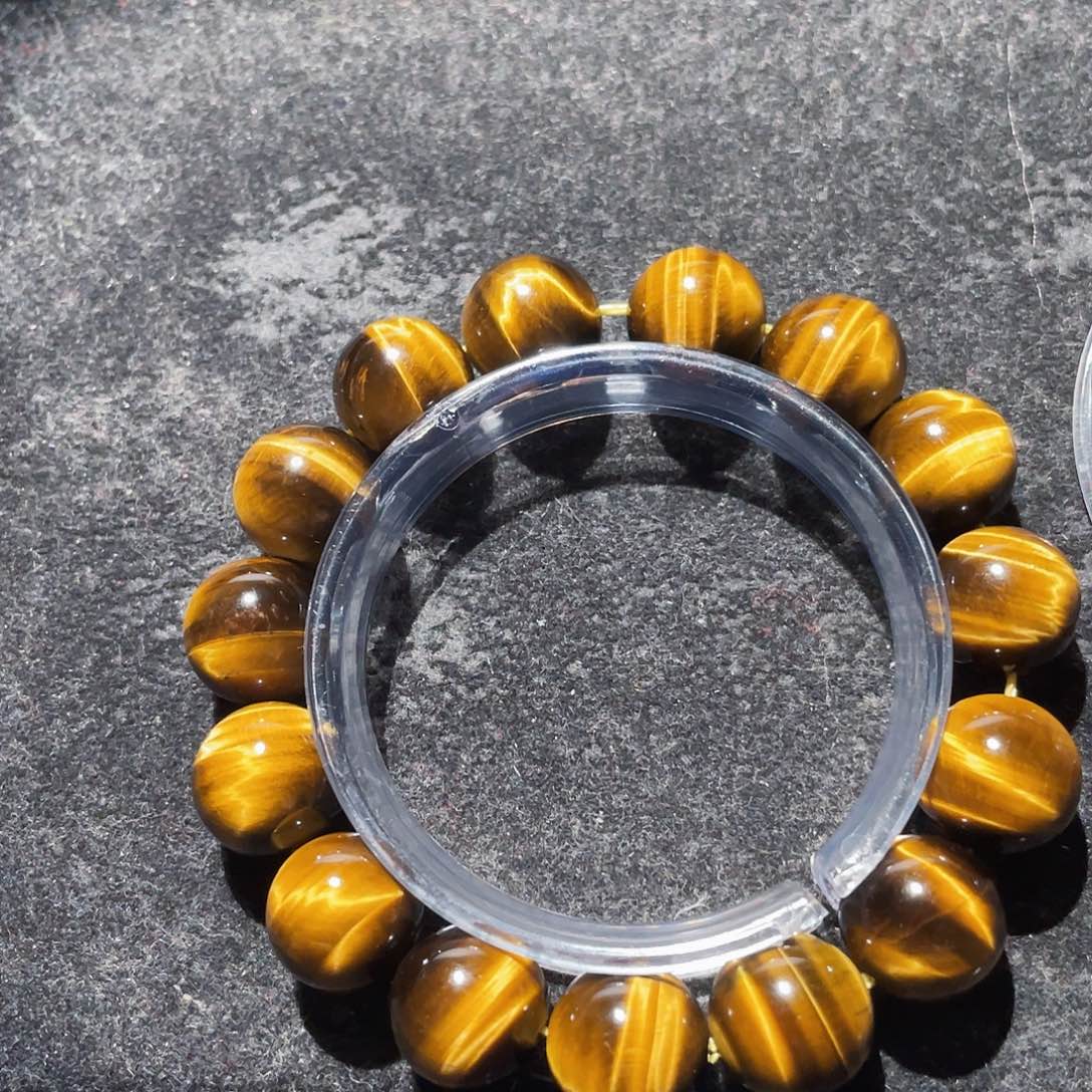 木变石（虎睛石）手链未镶嵌b****