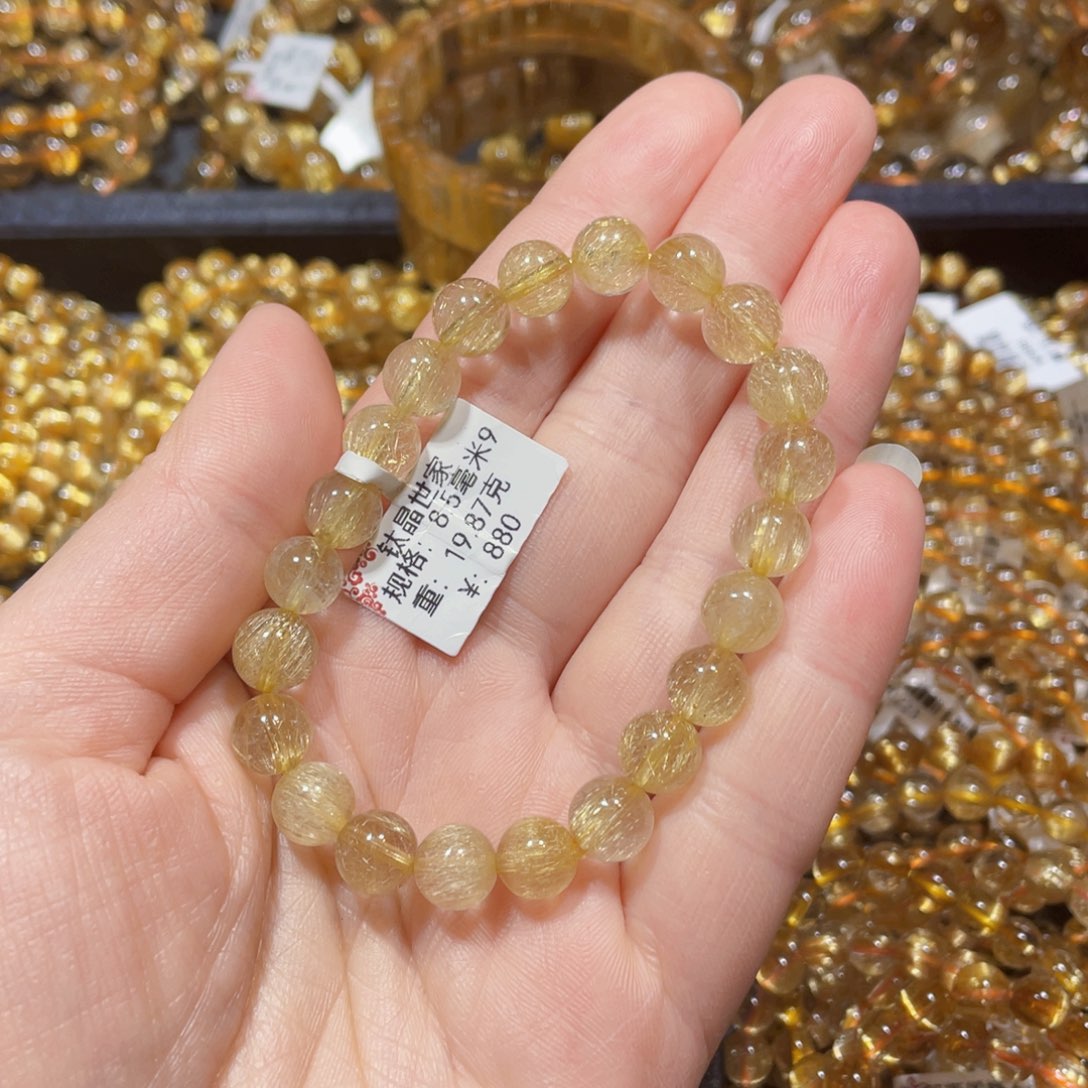 水晶手链未镶嵌X****e天然水晶手链