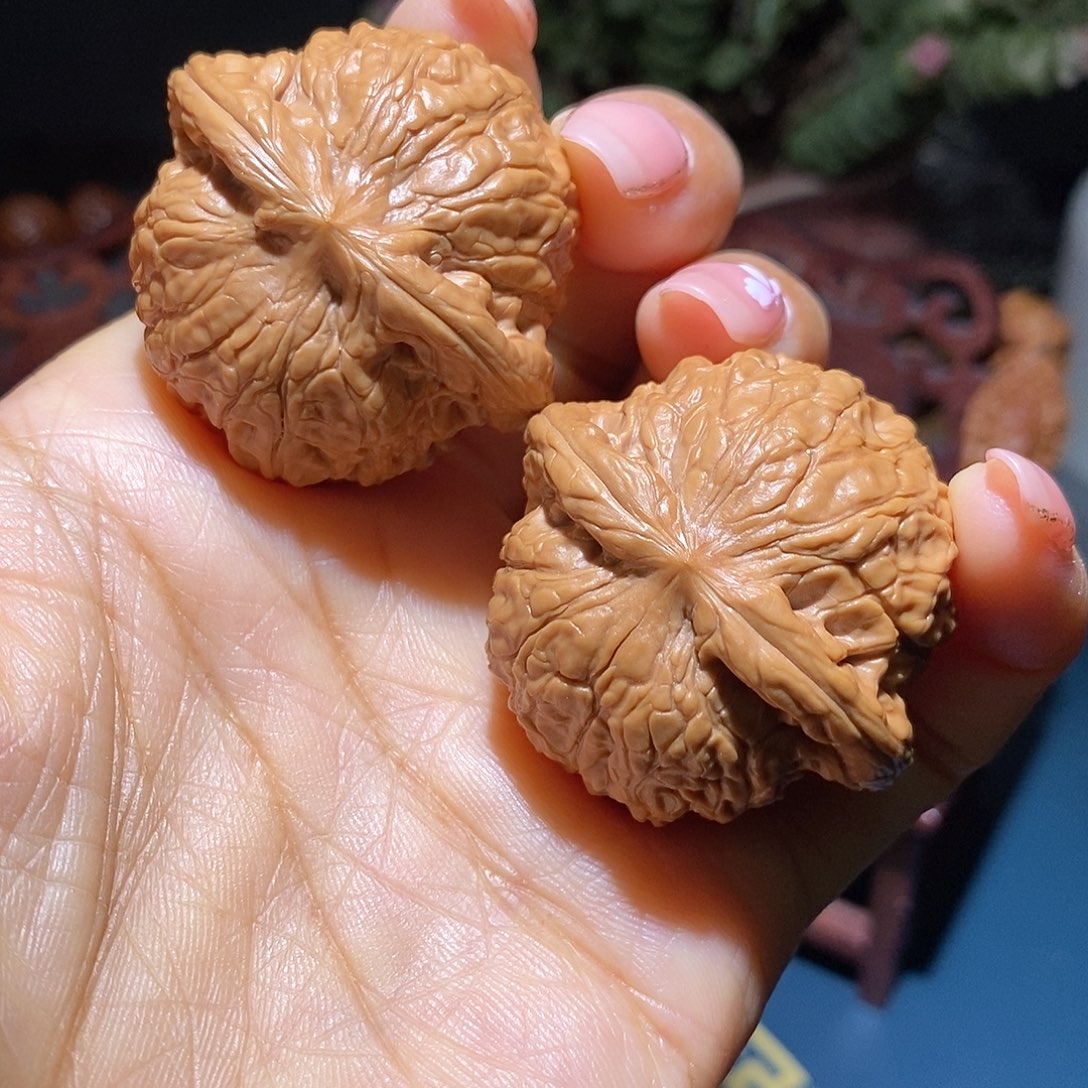 文玩核桃把件39乾隆磨