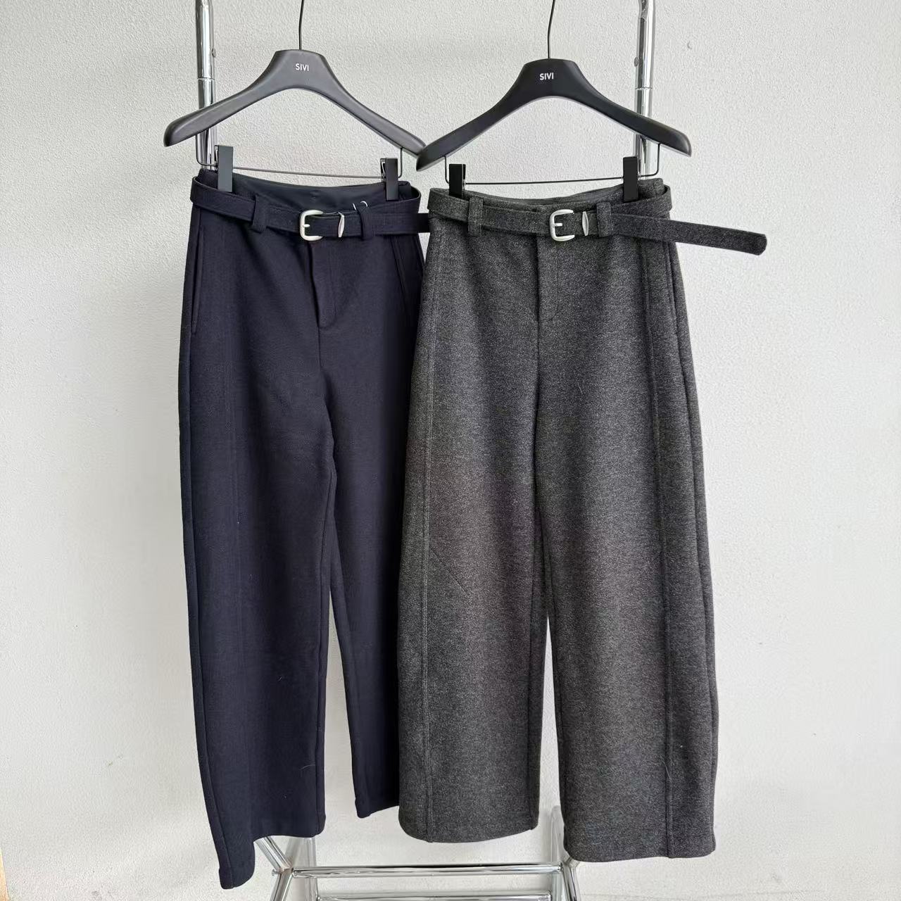 【熙薇品牌】 休闲设计师裤子Ad9141
