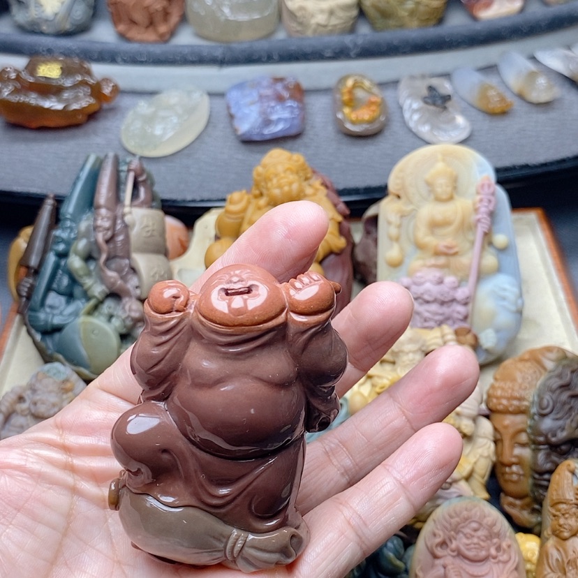 【闪购商品】定制石英质玉吊坠未镶嵌