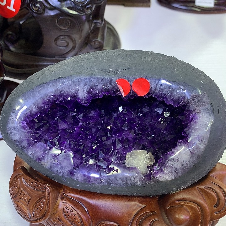 紫晶大型摆件（非配饰）未镶嵌蛋