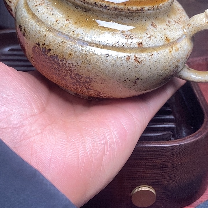 紫砂茶壶柴烧紫砂