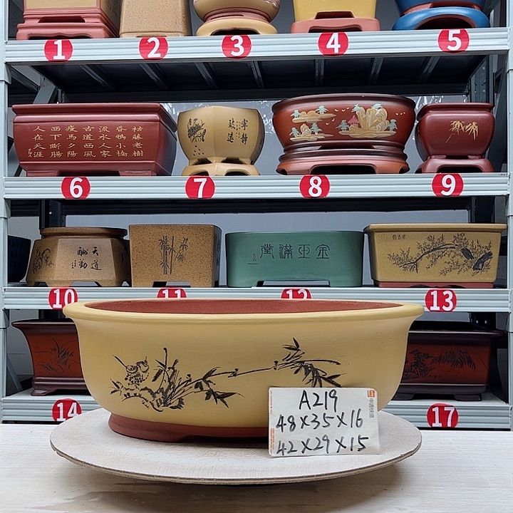 紫砂花盆紫砂花盆