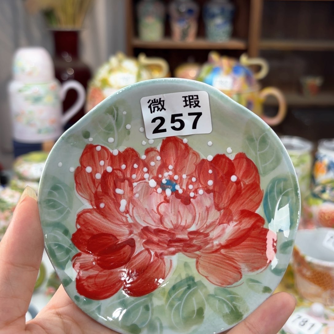 ˆ***麦景德镇手绘高温釉下彩陶瓷茶具
