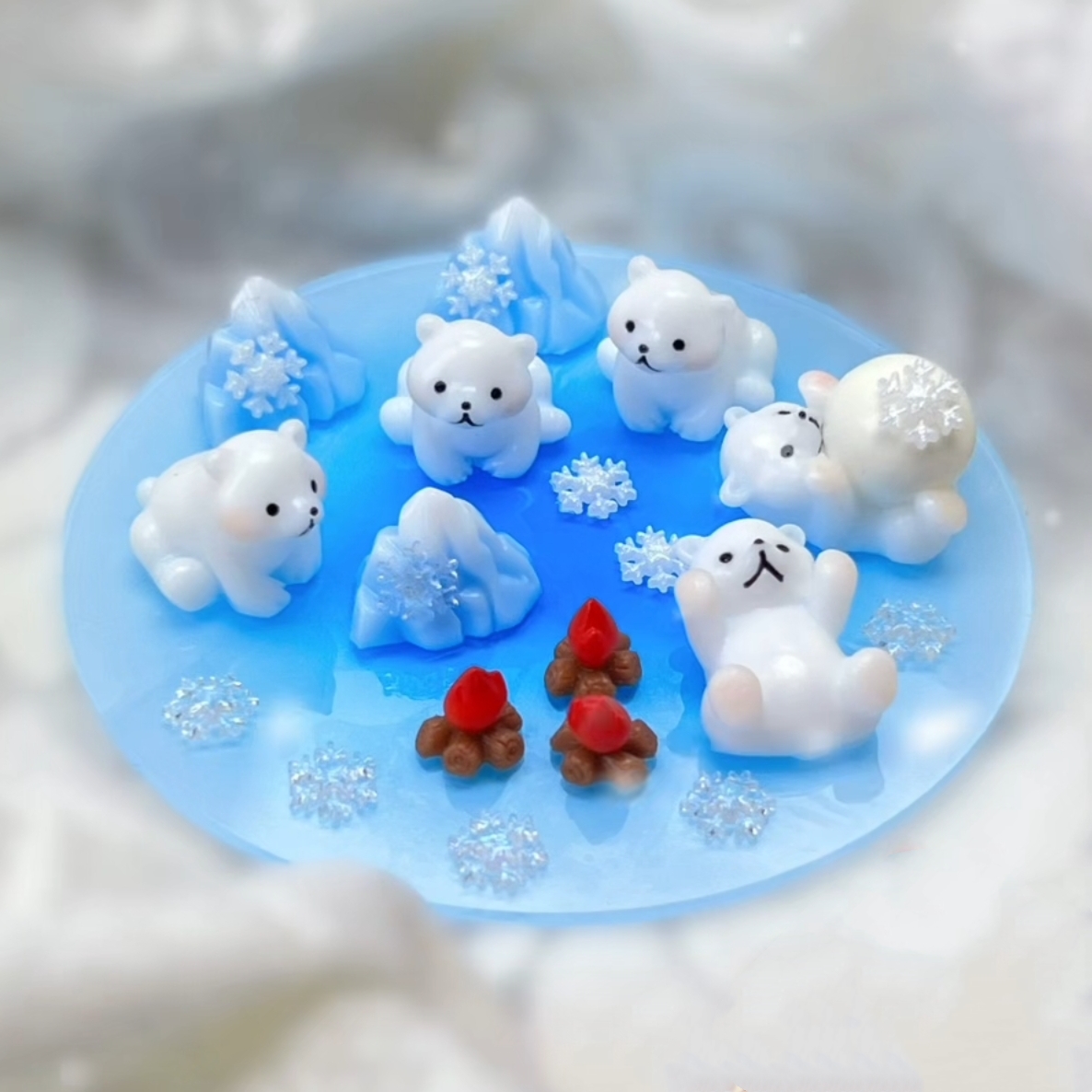 〖冰焰栖熊〗仅做搭配展示