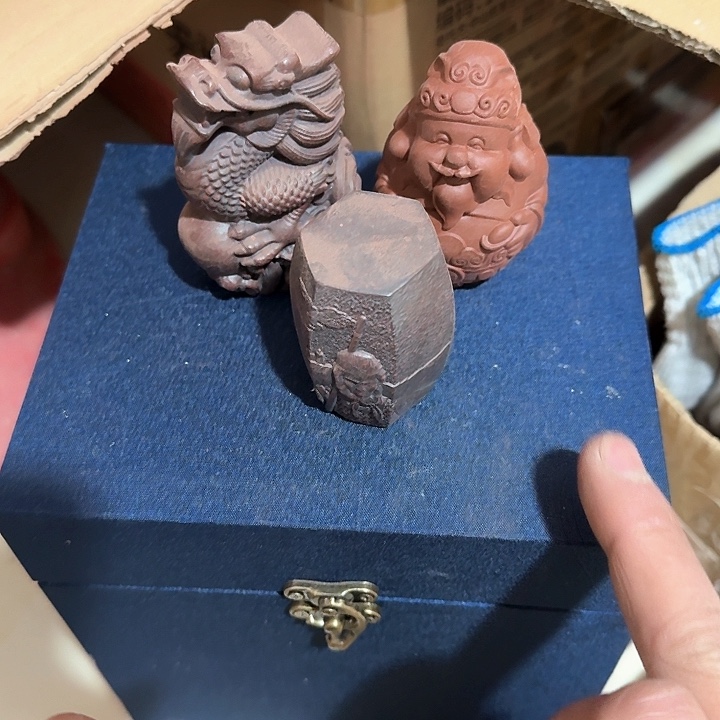 紫砂茶宠雕塑瑕疵茶宠