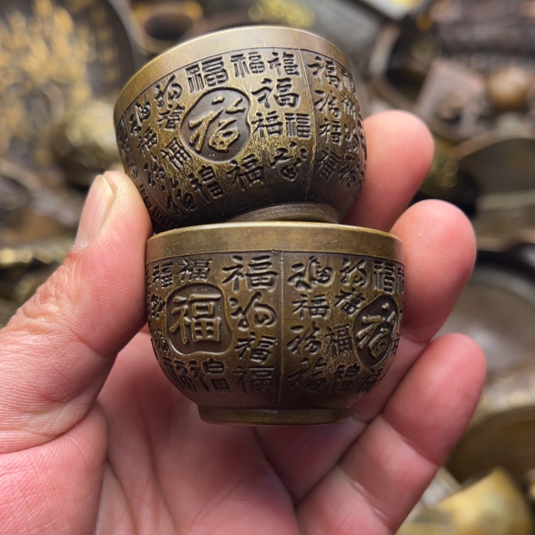 茶壶香炉铜器摆件