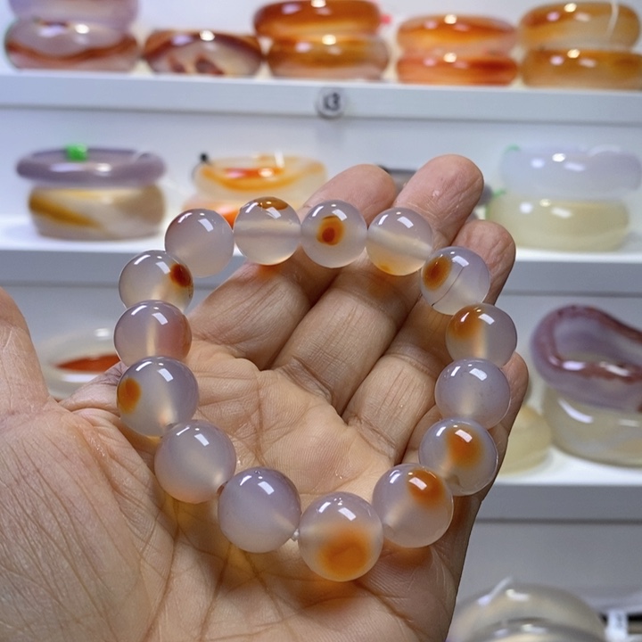 玛瑙/玉髓手链未镶嵌