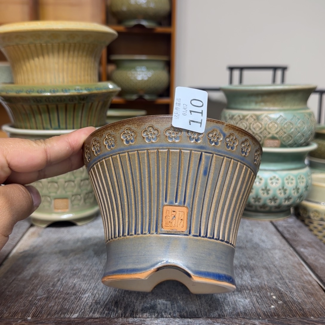 手工花盆 110 内口口径 11cm