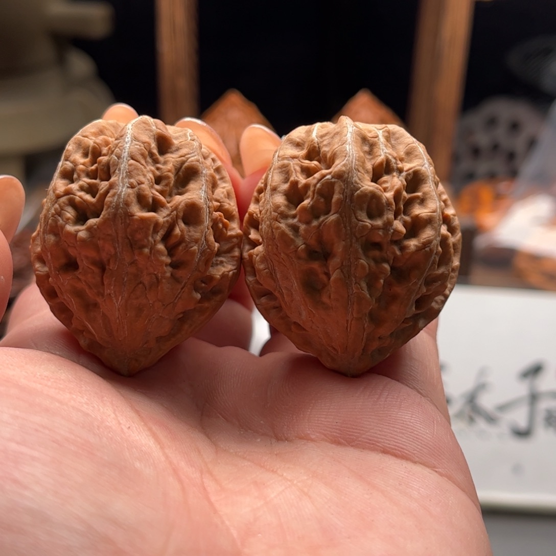文玩核桃把件关东木子家楸大胖22