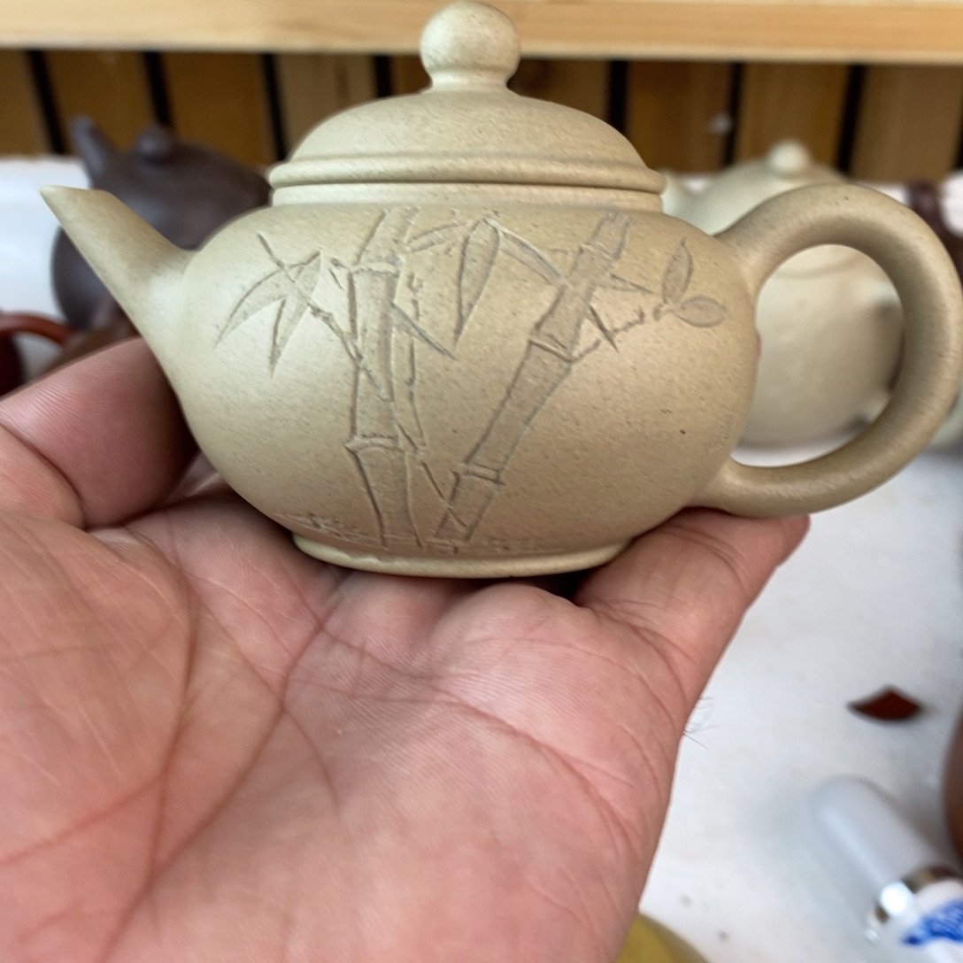 茶壶紫砂宜兴原矿紫砂壶qq130cc