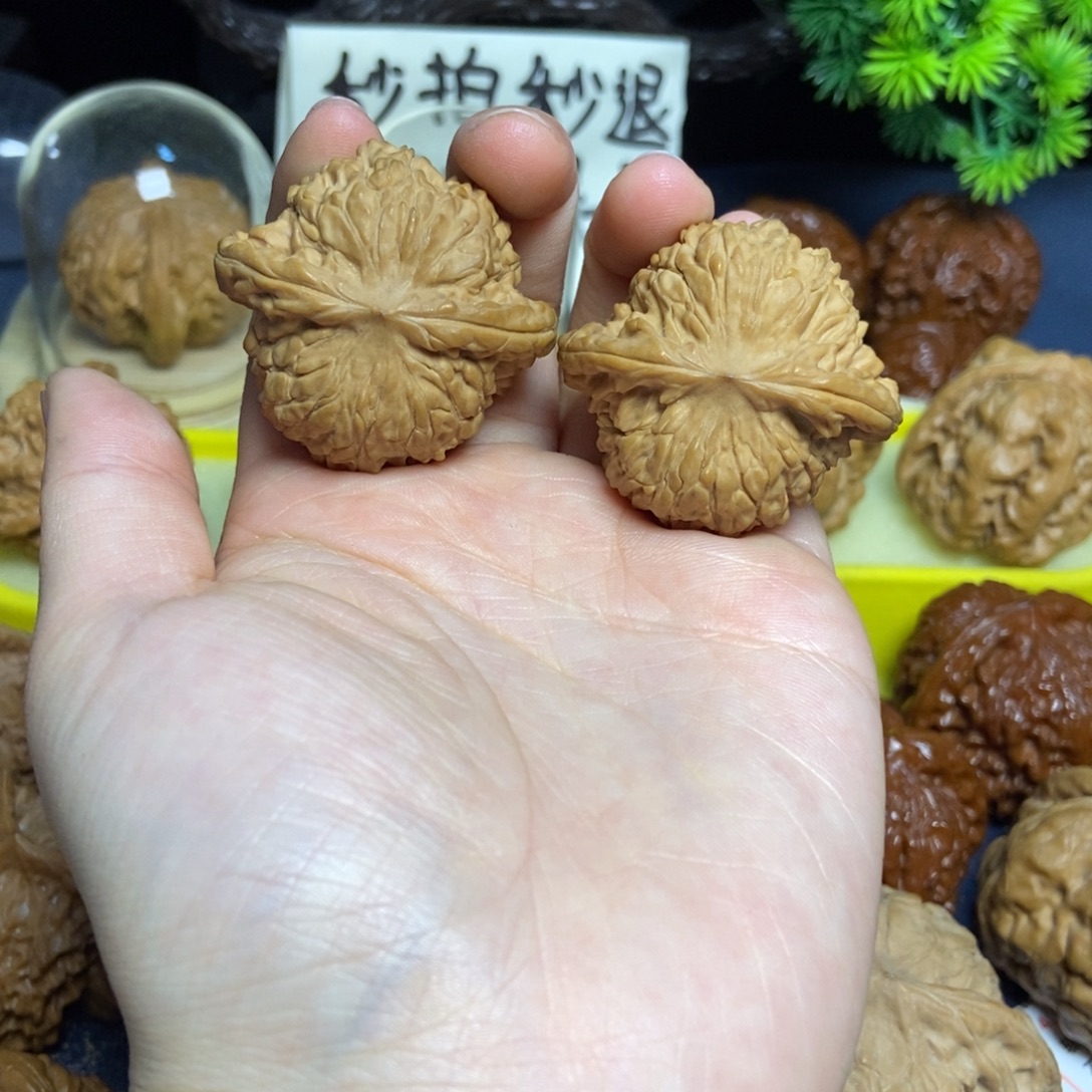 核桃核桃把件文玩22