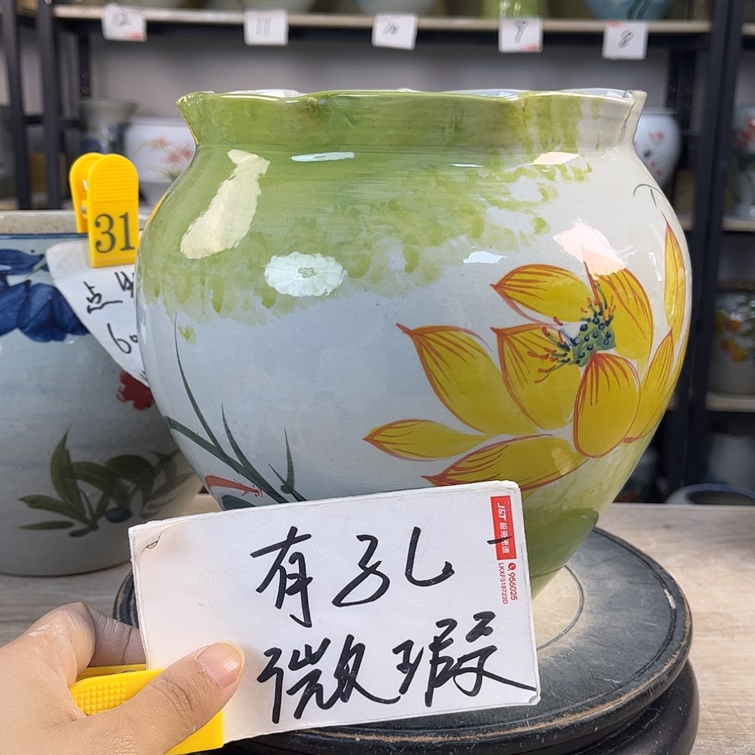 罐1xc景德镇陶瓷花盆