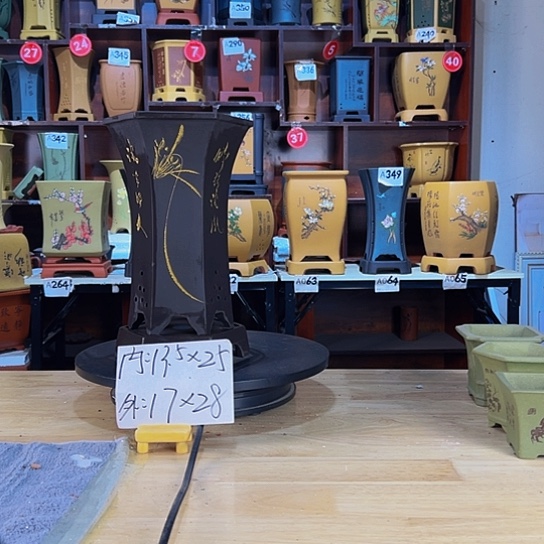 【闪购商品】陶瓷紫砂花盆