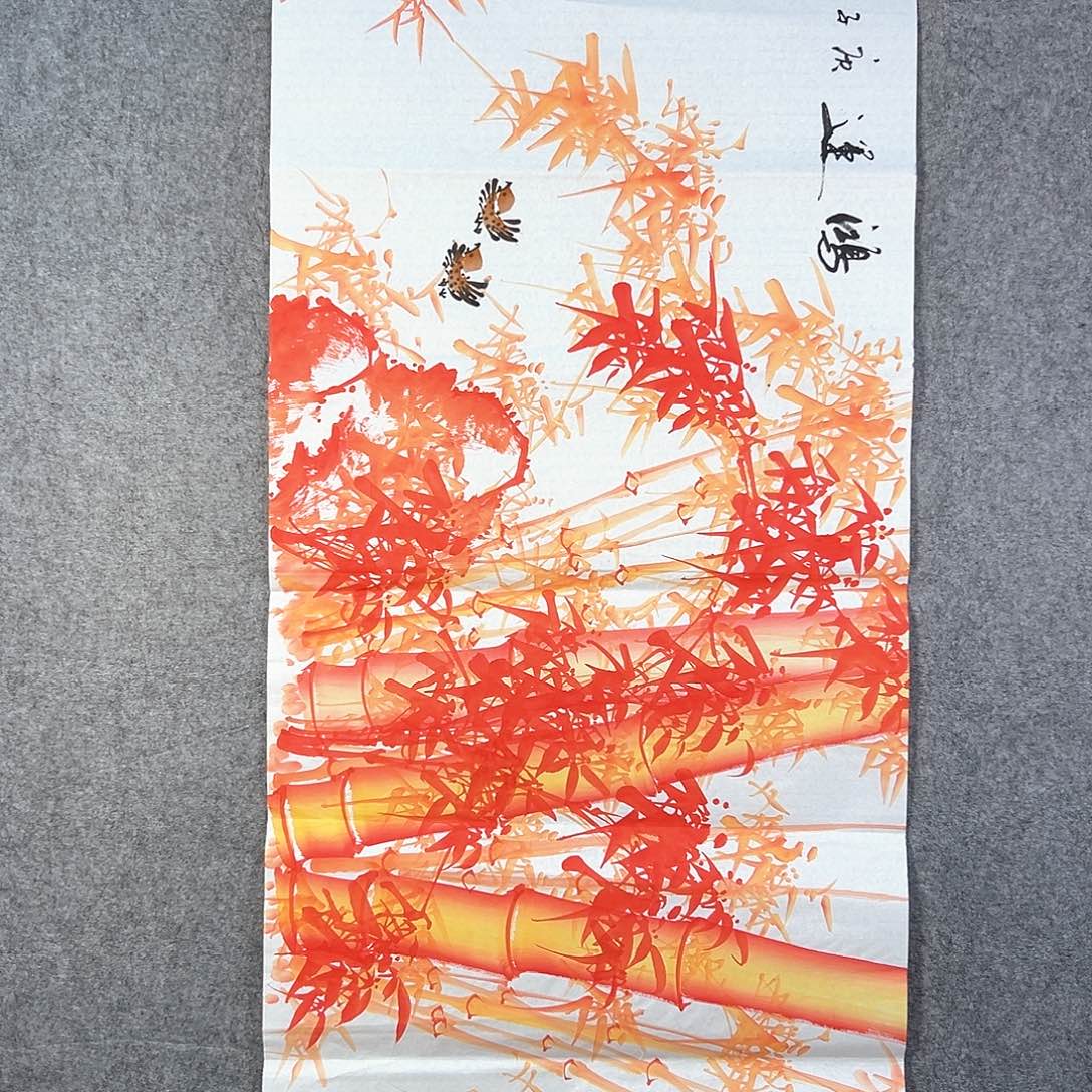 国画266 花鸟是真的好看笑起来