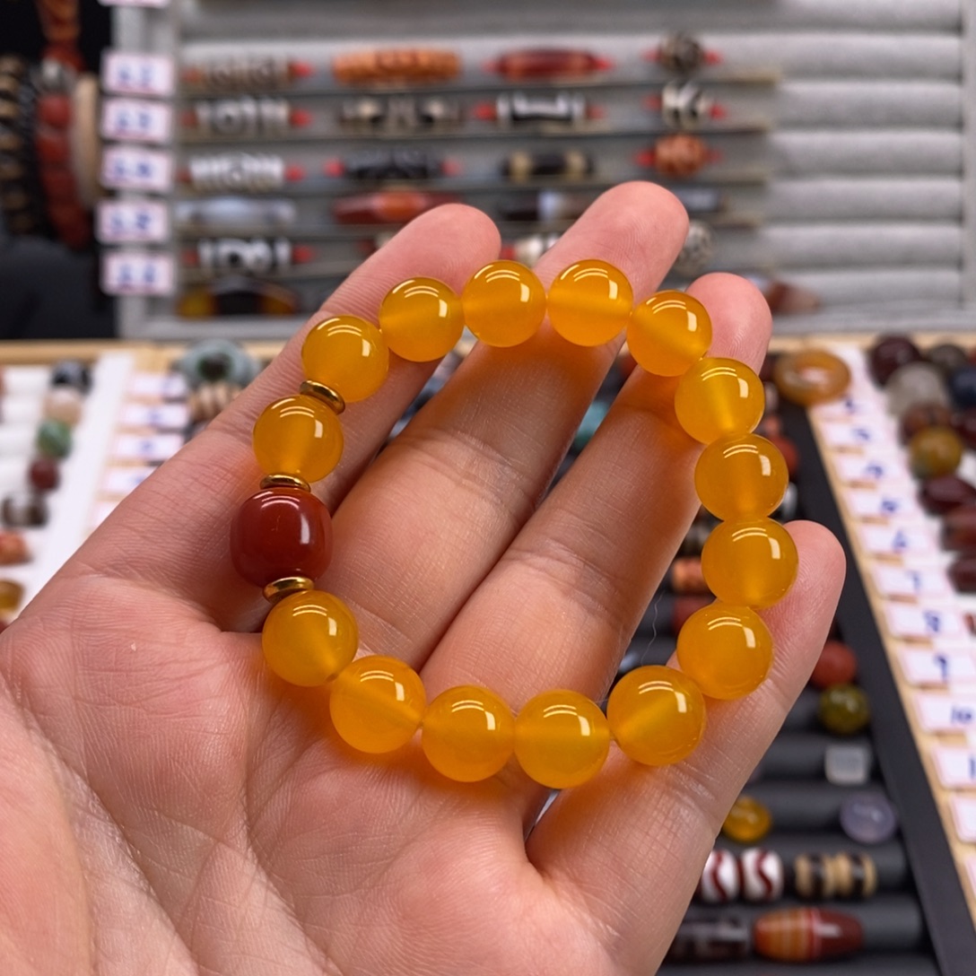 玛瑙/玉髓合金珠宝半成品