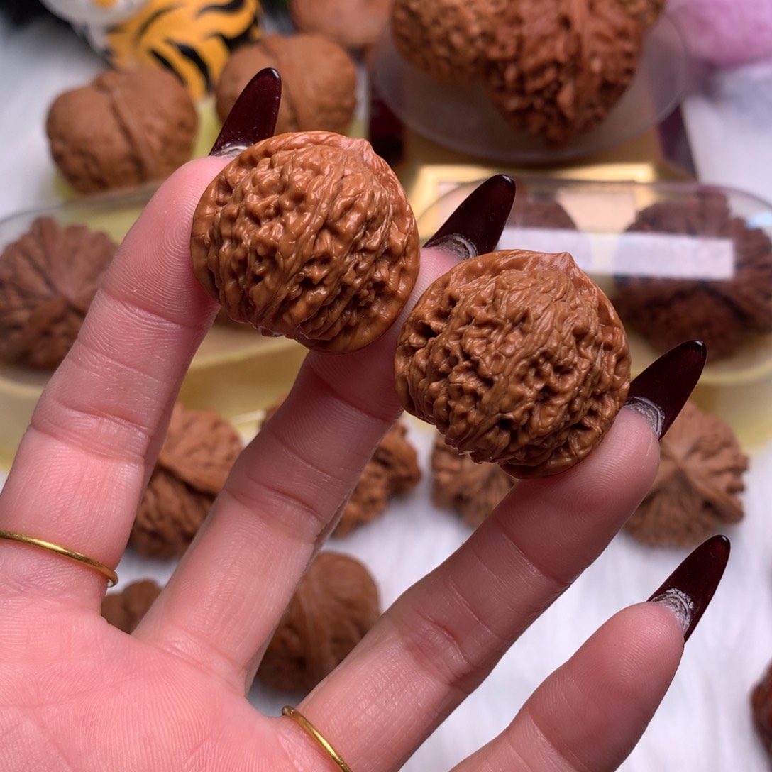 文玩核桃把件29迷你汉高楼