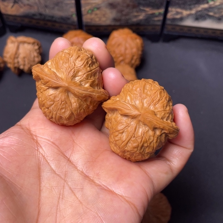 把件文玩核桃38南瓜墩