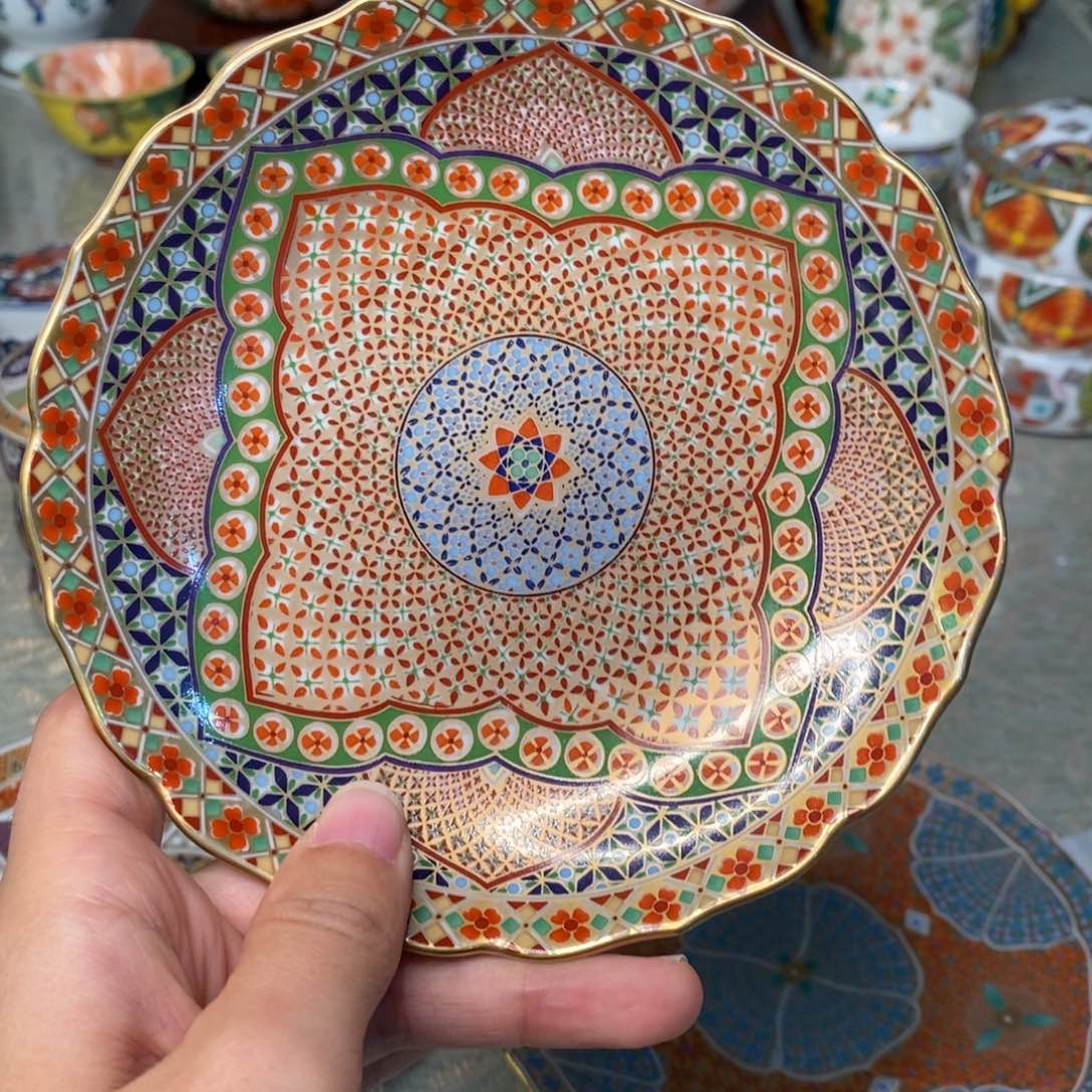 碟14 厘米 小杨瓷器陶瓷陶瓷