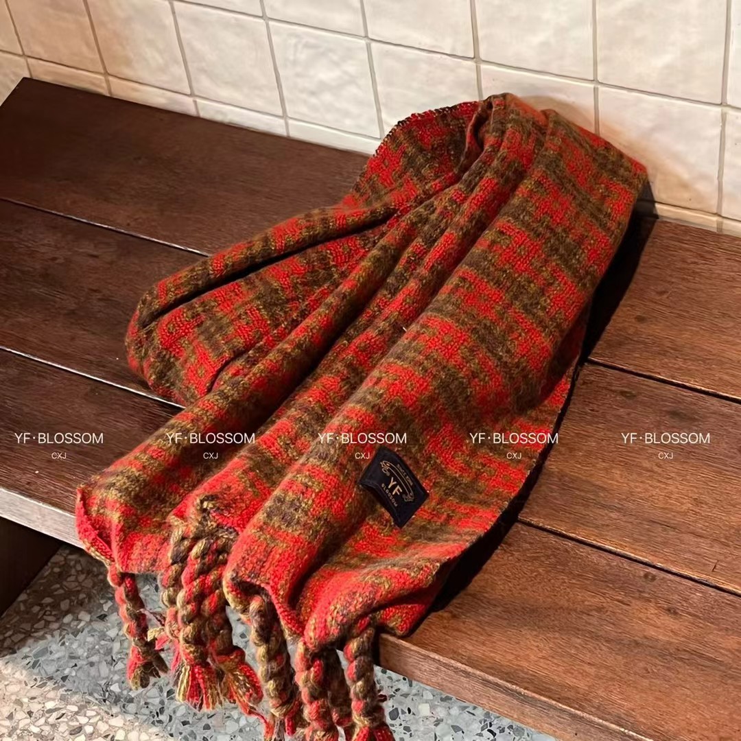 FINE-冬日恋歌（格子围巾）