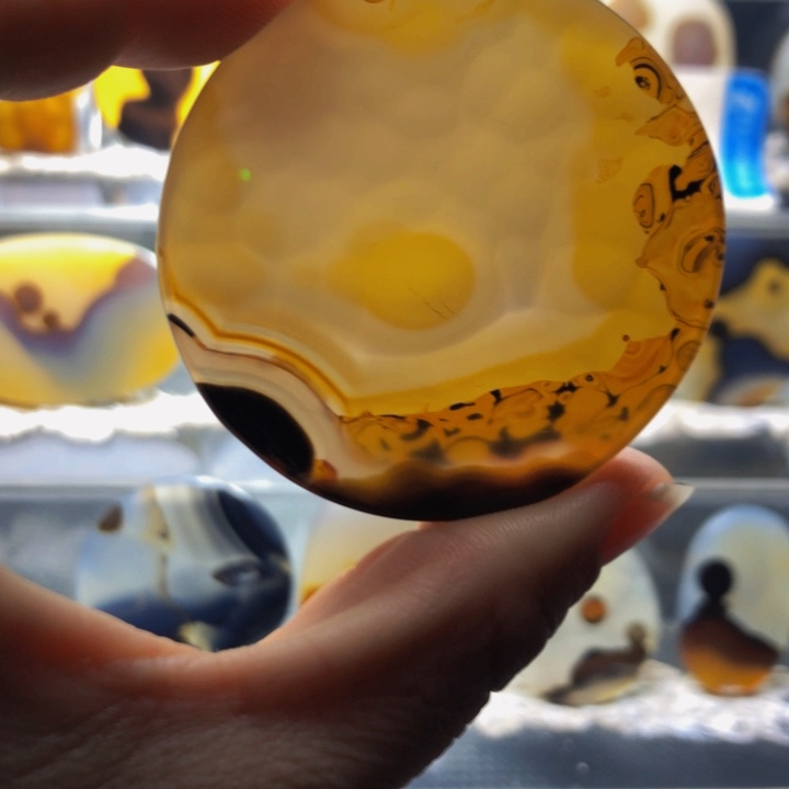 合金玛瑙/玉髓珠宝奇石112