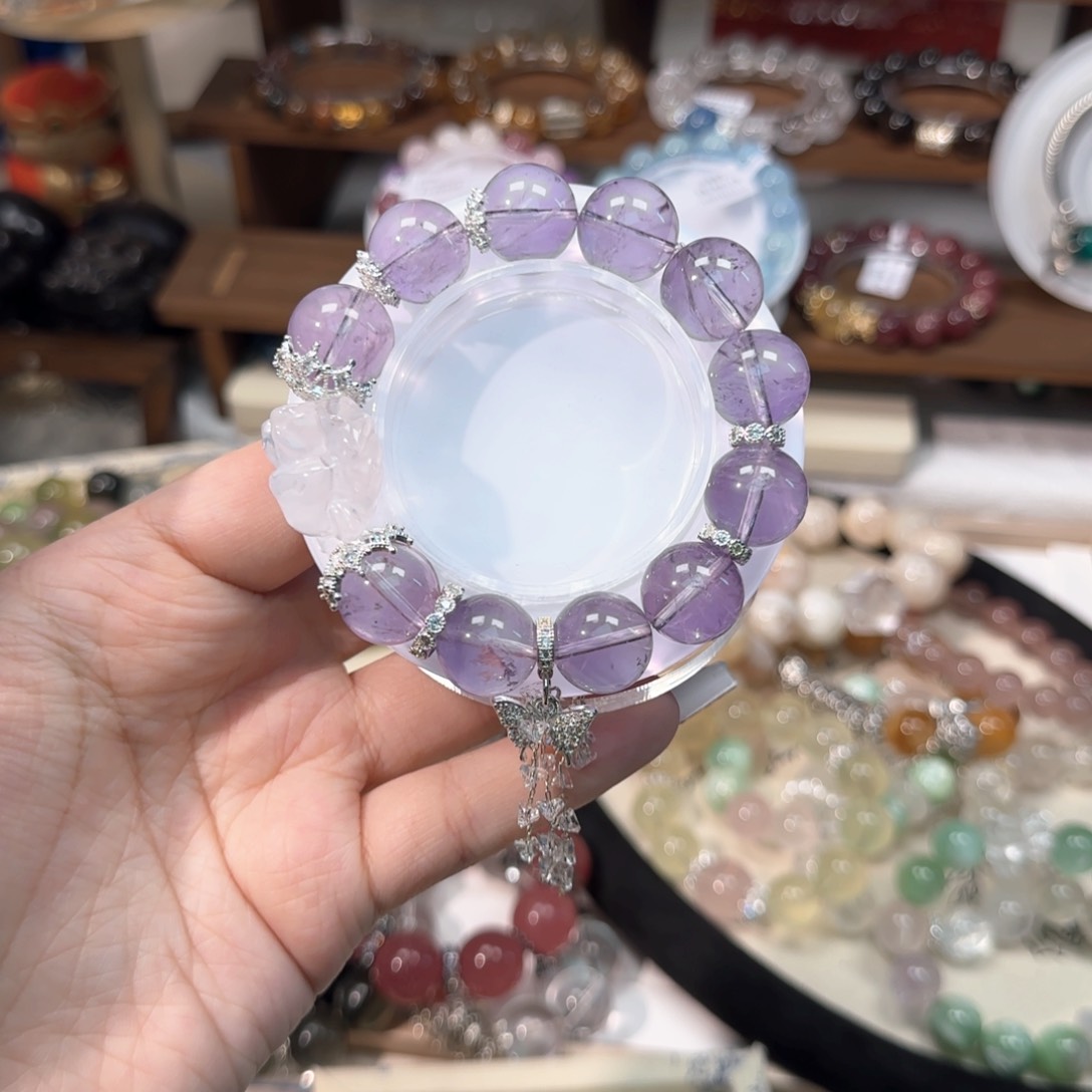 水晶手链未镶嵌设计款拍2发1哦！！