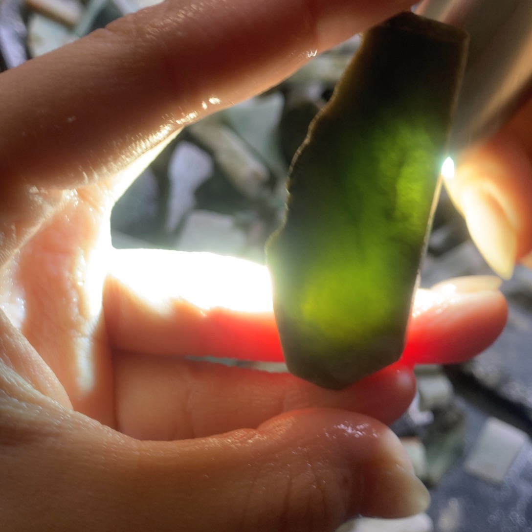 翡翠颈饰未镶嵌缅甸翡翠