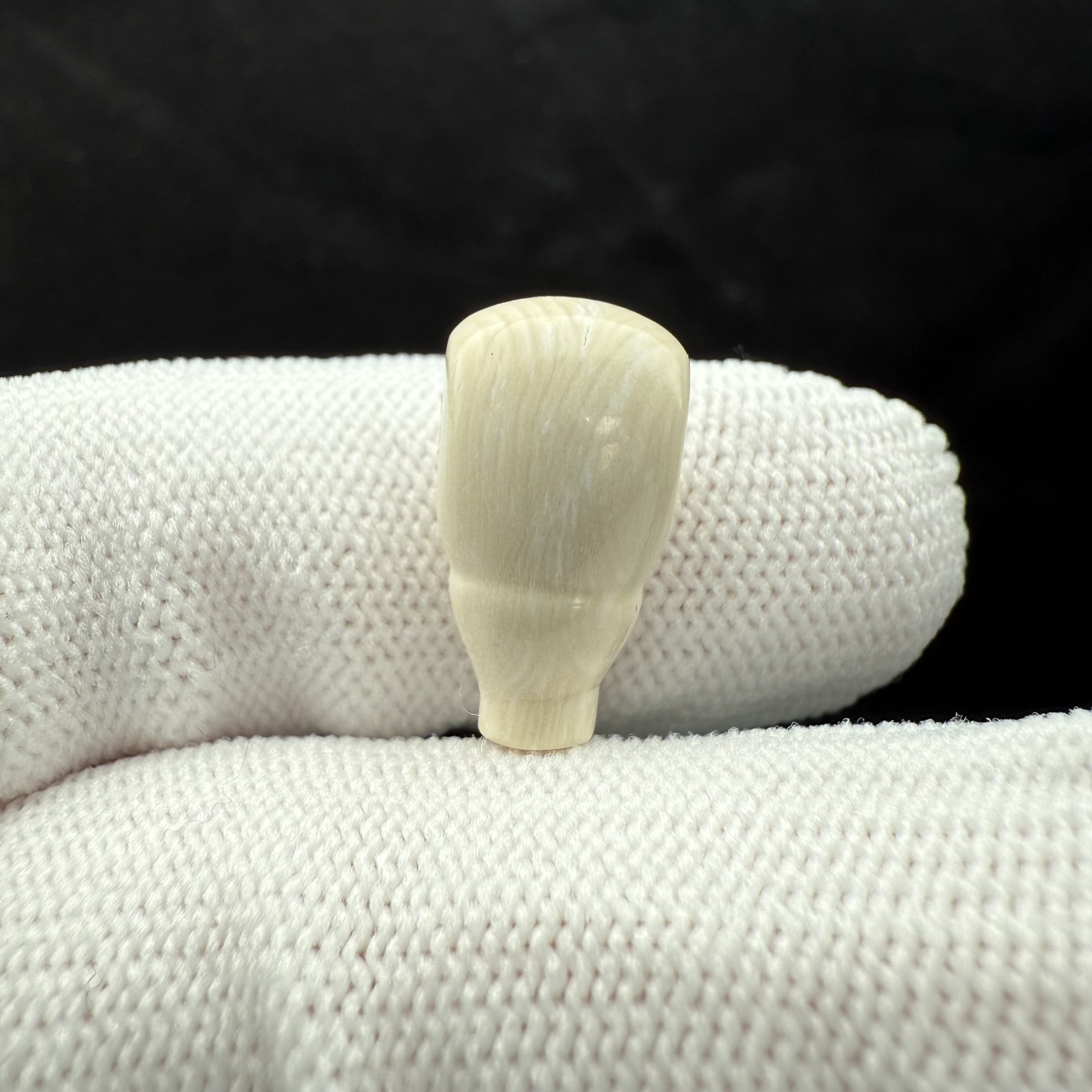 K1818瑕疵福利天然猛犸牙三通 9.5*17.5mm一物一图 假一罚十