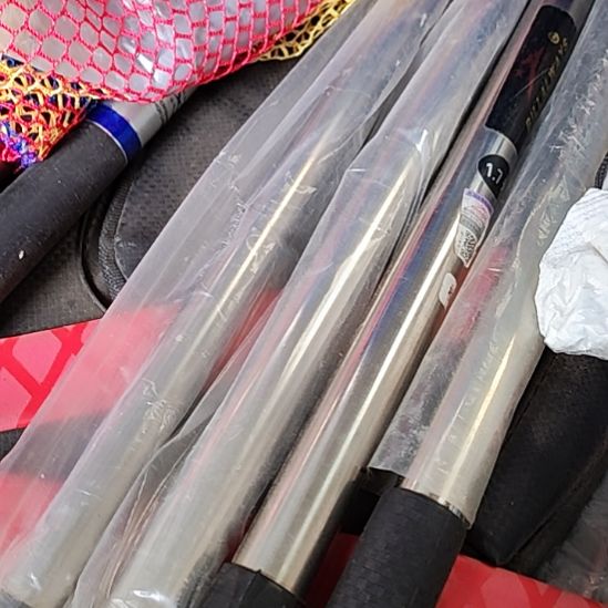 抄网杆不锈钢随机发三只