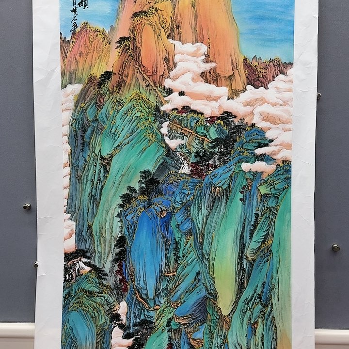 国画书法作品多次参加