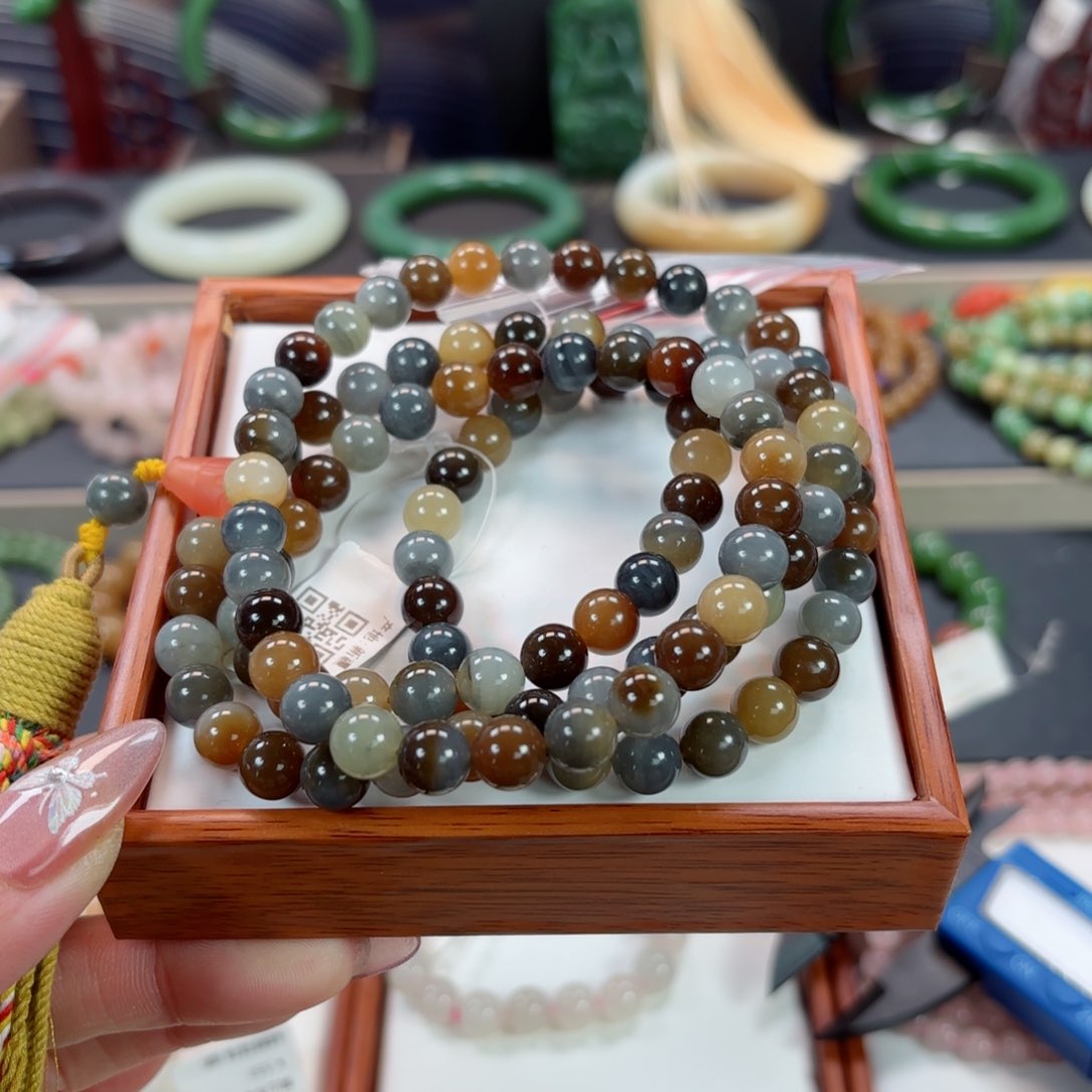 和田玉手链未镶嵌