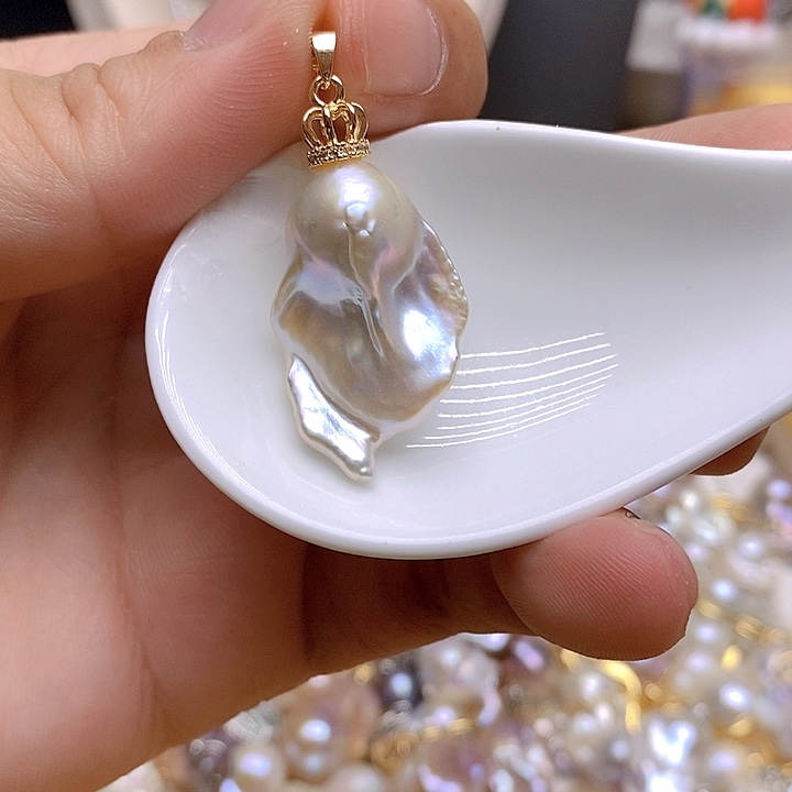 淡水珍珠未镶嵌颈饰613